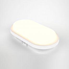 EZY CEILING LIGHT PLASTIC WHITE 21.1CM LED 10W NATURAL LIGHT IP65