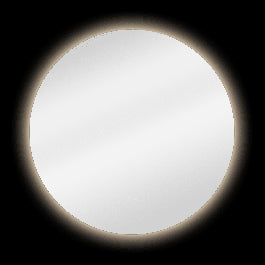 MODERN ROUND BACKLIT BATHROOM MIRROR D 80 CM