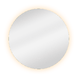 MODERN ROUND BACKLIT BATHROOM MIRROR D 80 CM