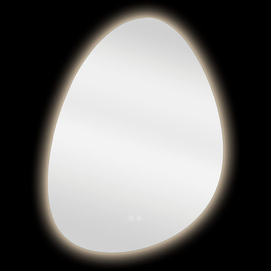 Bricocenter MODERN BATHROOM MIRROR STONE BACKLIT H 60 L 80 CM