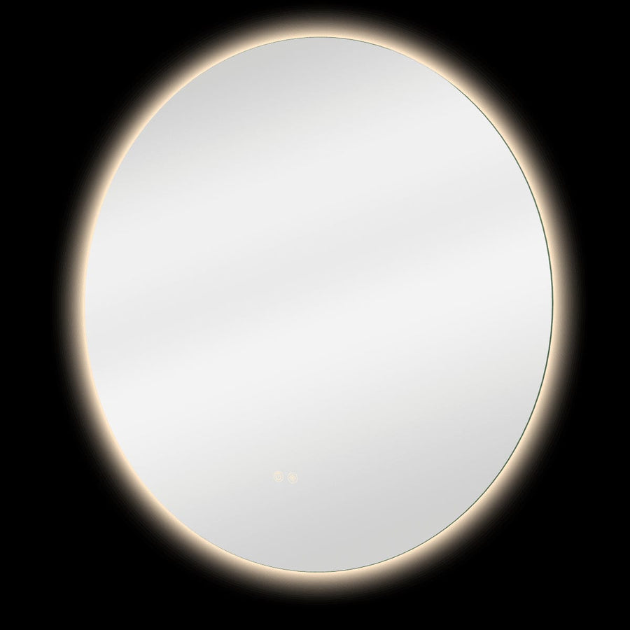 Bricocenter SPECCHIO BAGNO MODERN ROUND RETROIILUMINATO D 80 CM