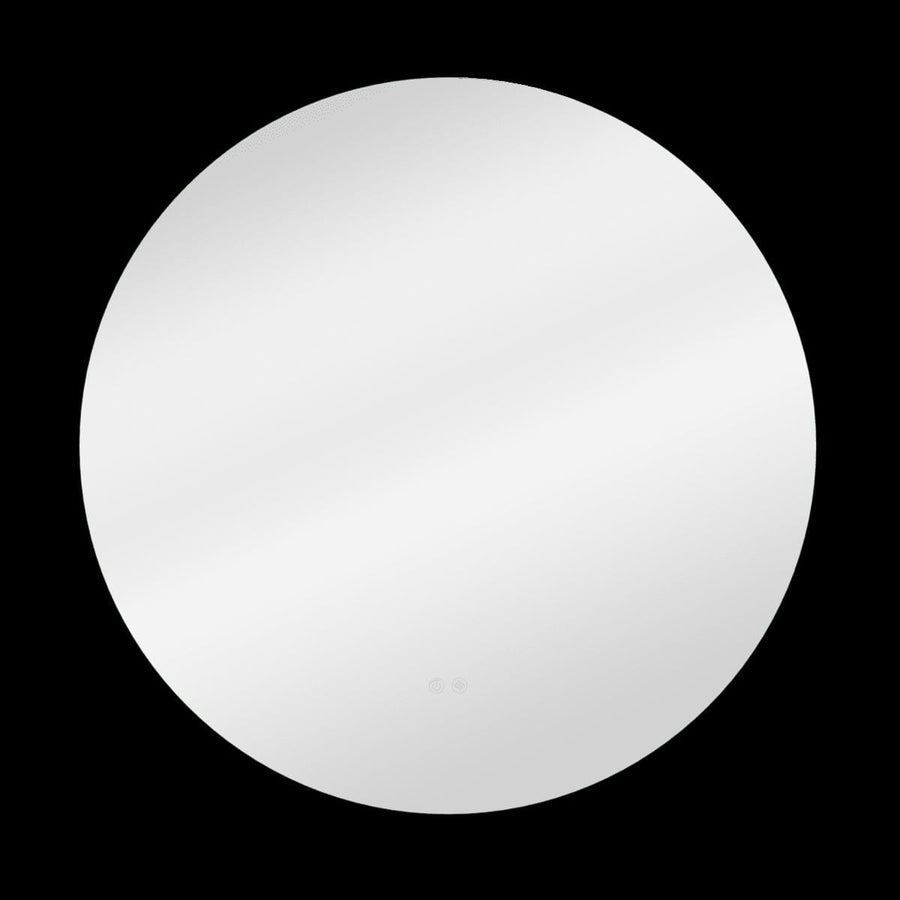Bricocenter SPECCHIO BAGNO MODERN ROUND RETROIILUMINATO D 80 CM