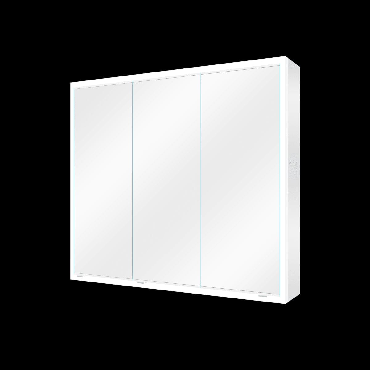 Bricocenter SPECCHIO CONTENITORE LED REMIX 3 ANTE L 90 H 80 P 17 CM