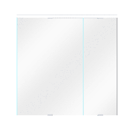 LED MIRROR ESSENTIAL 2 DOORS W 60 H 60 D 17 CM