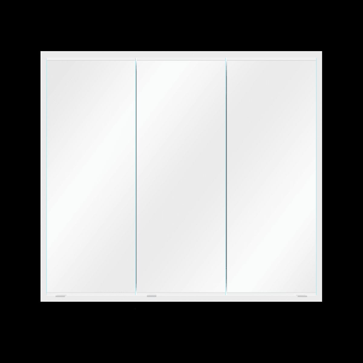 Bricocenter SPECCHIO CONTENITORE LED REMIX 3 ANTE L 90 H 80 P 17 CM