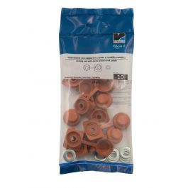 PACK.10PCS ECOLFIX TERRACOTTA
