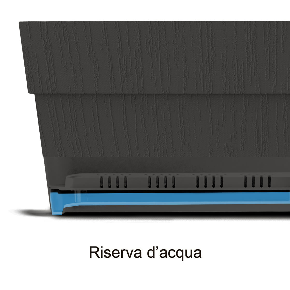 ETHICA BALCONY W/WATER CONSERVATION CM.30 GRAPHITE