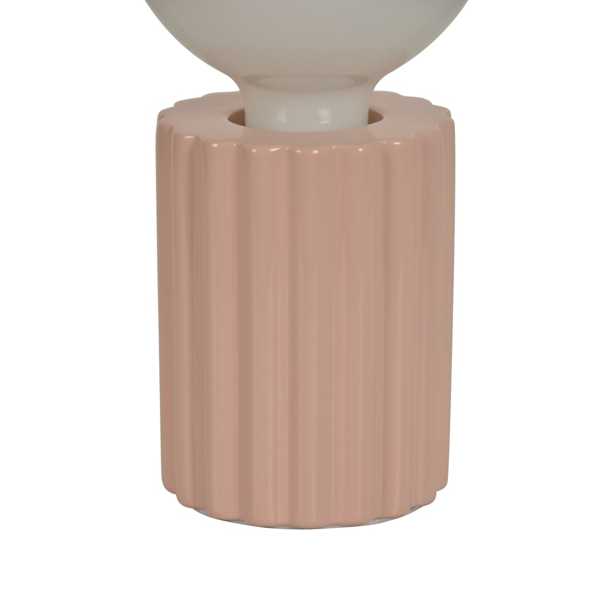 Bricocenter TYAMO PINK CERAMIC TABLE LAMP H13 CM E27=15W