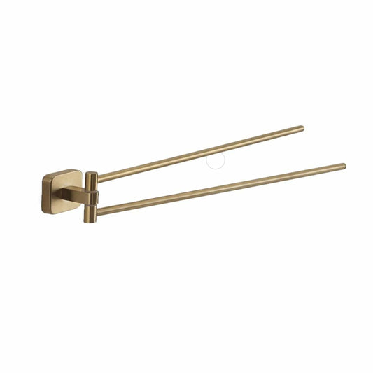 Bricocenter TONGA GOLD MATT JOINTED TOWEL HOLDER