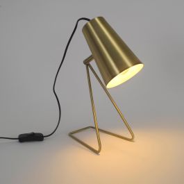 MOETA TABLE LAMP ANTIQUE GOLD METAL H30 CM E27=15W