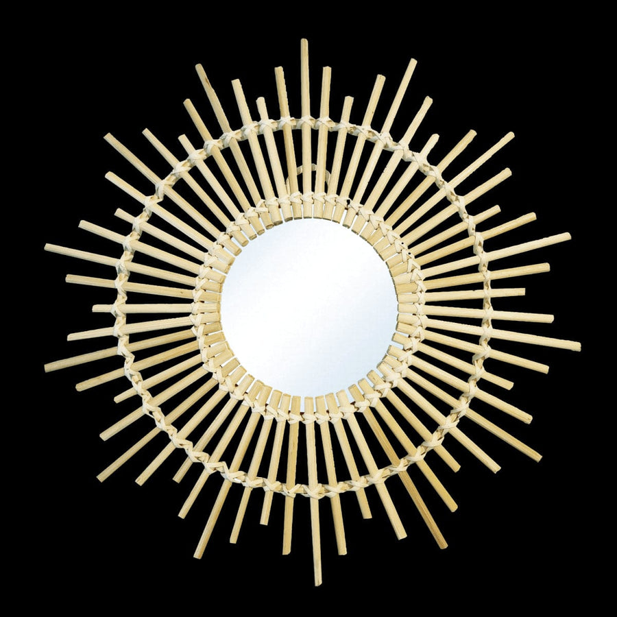 Bricocenter SET 3 BAMBOO MIRRORS D30 CM