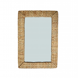 JACINTE MIRROR 54X78CM NATURAL RATTAN