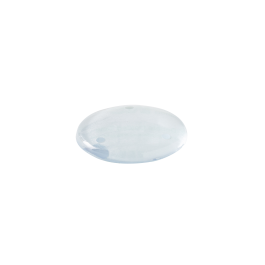 MATT TRANSPARENT PVC ADHESIVE DOORSTOP D 4 X H 0.8 CM, 4 PIECES INSPIRE