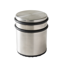 SATIN NICKEL STAINLESS STEEL DOORSTOP D 7.2 X H 8.1 CM