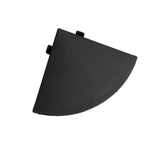 Universal corner piece for anthracite snap tiles