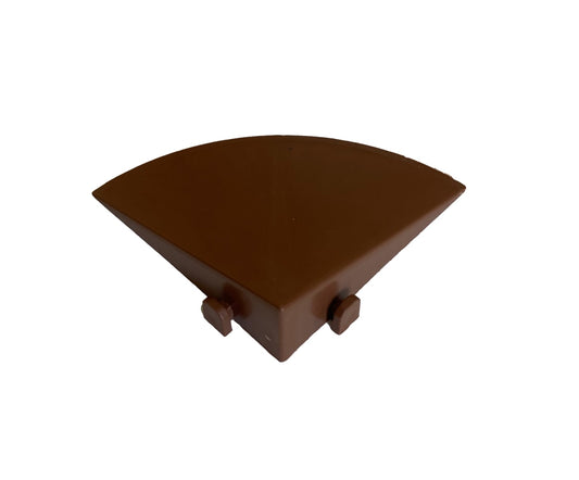 Snap-fit universal corner, terracotta