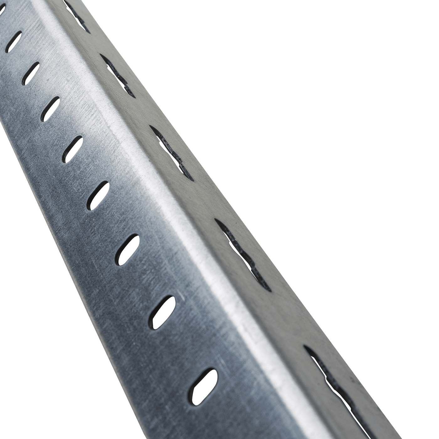 GALVANIZED STEEL ANGLE PROFILE 35X35X1.5MM 1M PRE-DRILLED