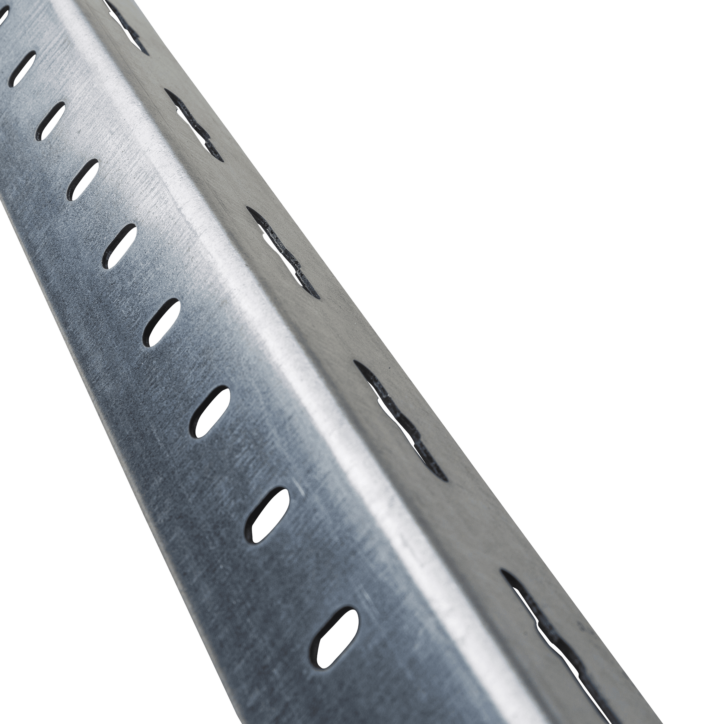 GALVANIZED STEEL ANGLE PROFILE 35X35X1.5MM 1M PRE-DRILLED