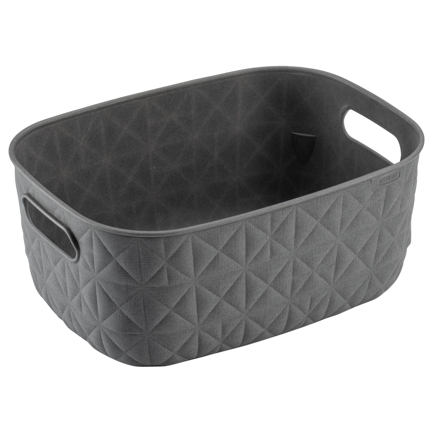 Softex Basket S waste bin – 4 litres – 26.4 cm (W) x 19.4 cm (D) x 11.1 cm (H) – grey