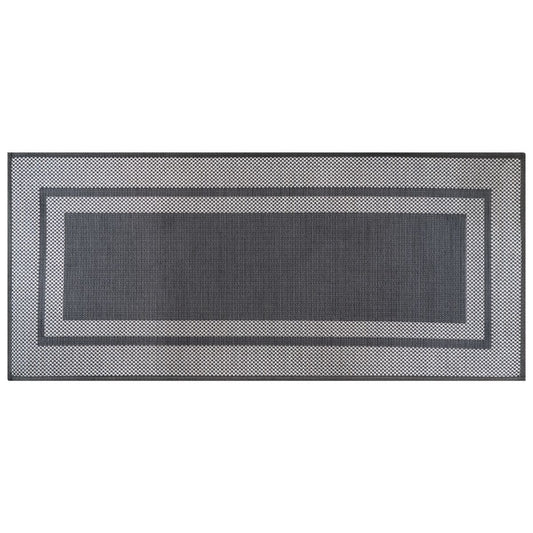 Elegance grey rug, 70x180 cm