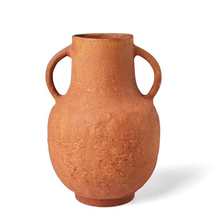 Casa ROMA VASE H26CM RUST