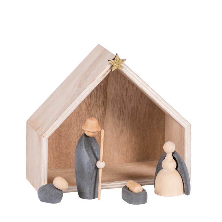 Casa CONCRETE Presepe multicolore