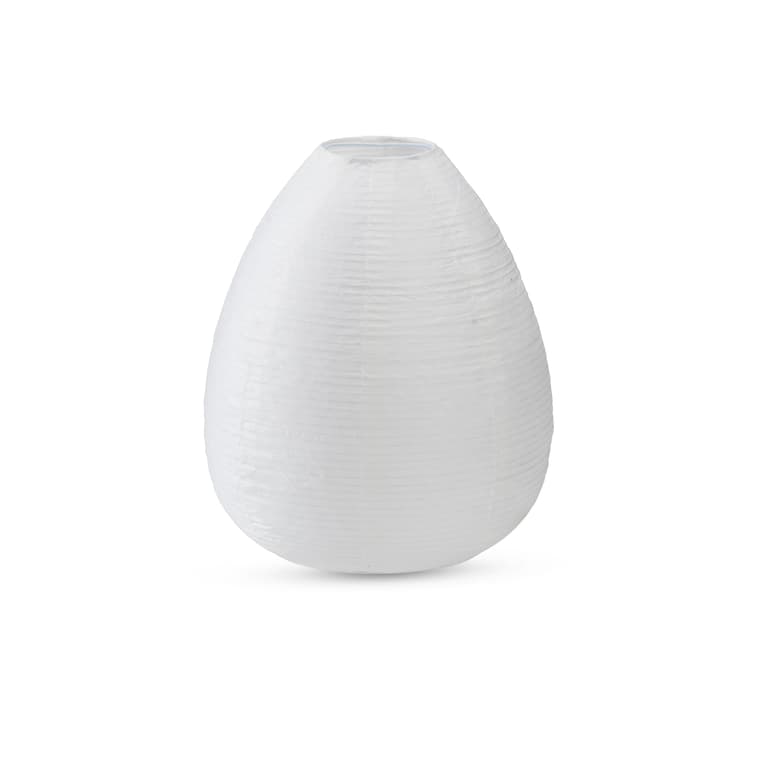 AREL Antique white lampshade, H 28 cm - Ø 24 cm