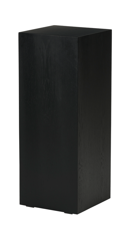 OKA Black pedestal, H 90 x W 35 x D 35 cm