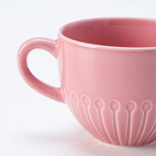 STRIMMIG mug, stoneware pink