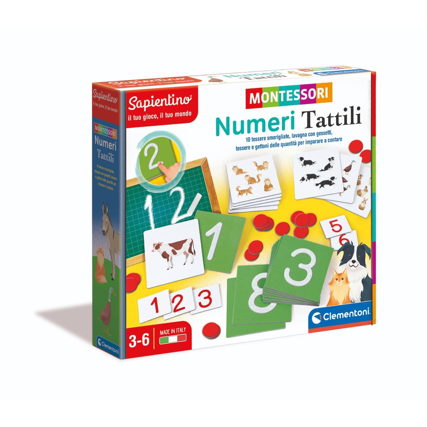 Toys Montessori - Tactile Numbers