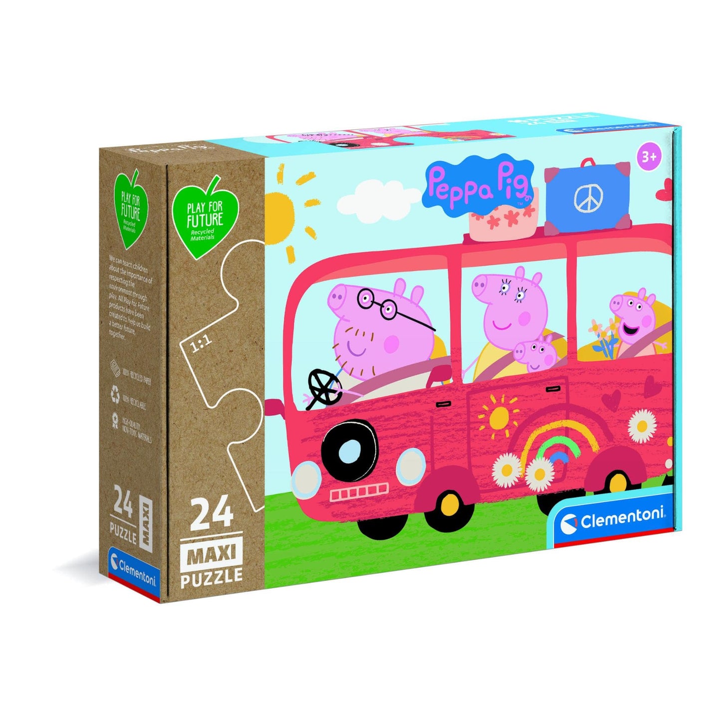 Toys 24 Piece Maxi Puzzle - Play for Future: Peppa Pig