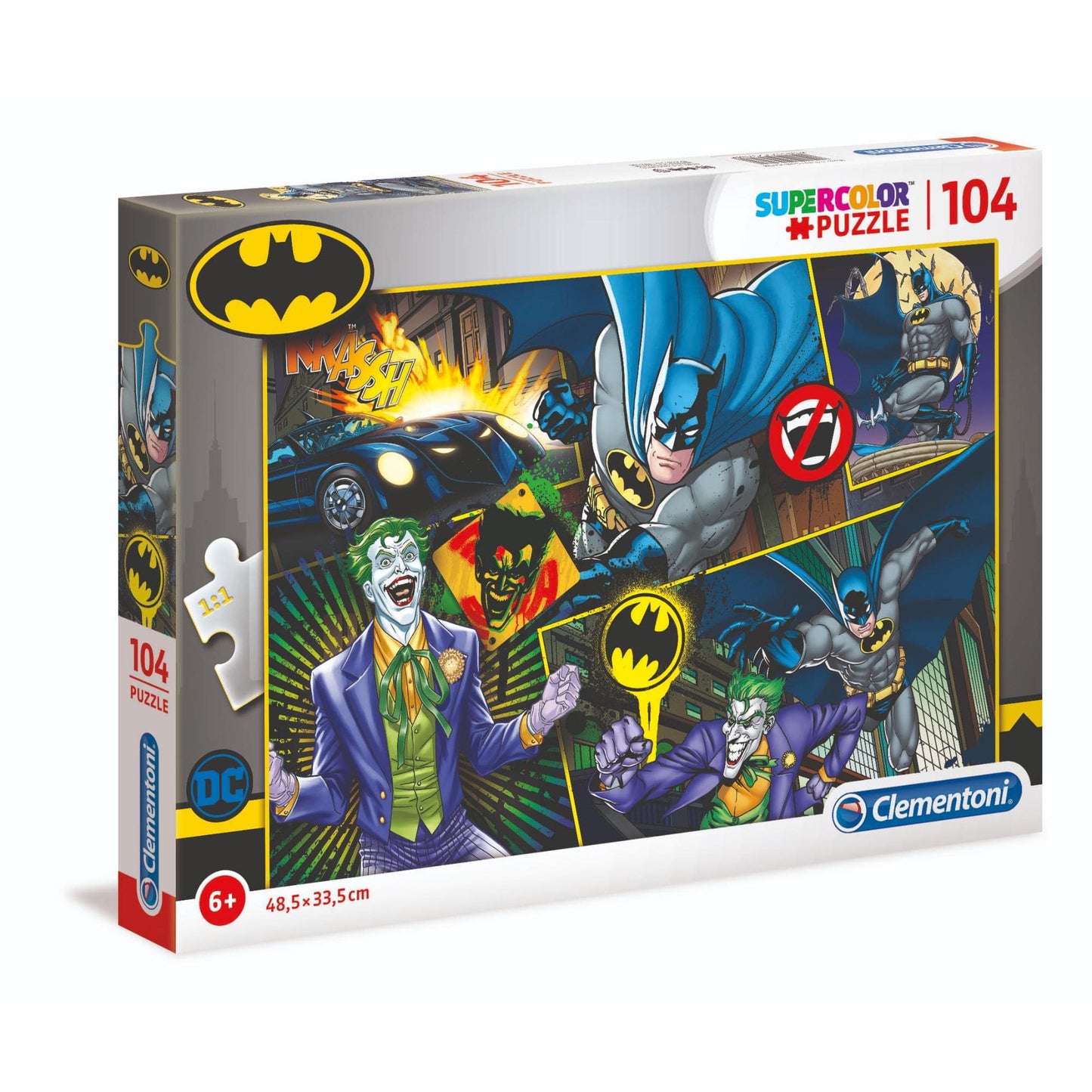 Toys 104 Piece Puzzle - Supercolor: Batman