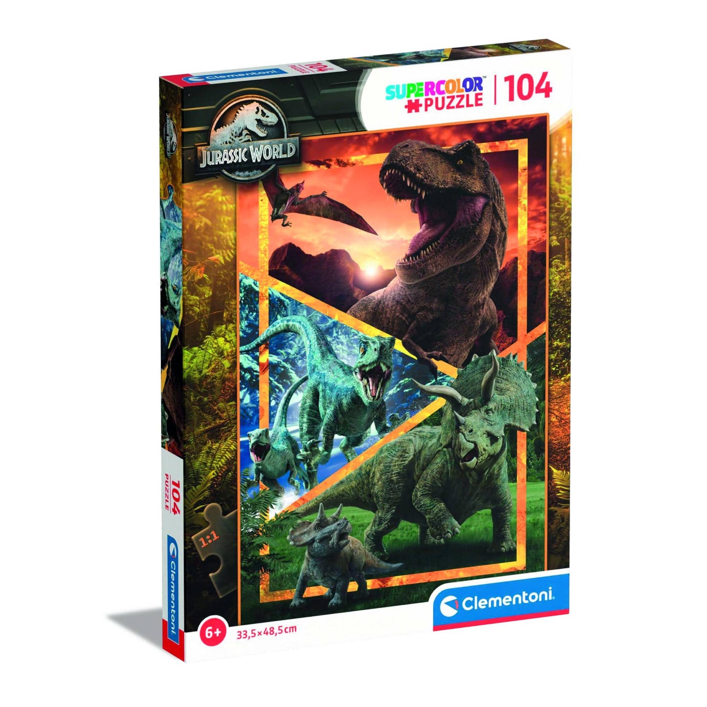 Toys Jurassic World - 104 pezzi SUPER