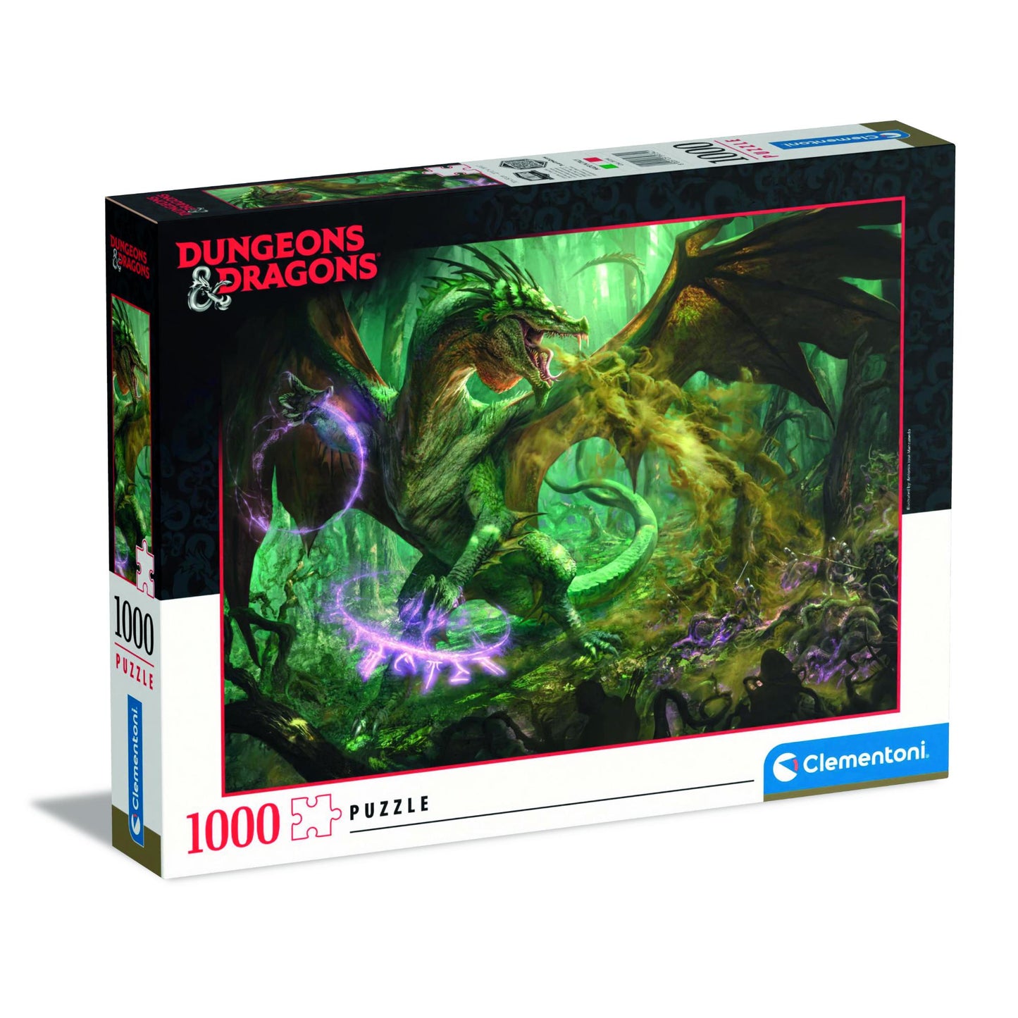 1000 Piece Puzzle - Dungeons & Dragons: Green Dragon