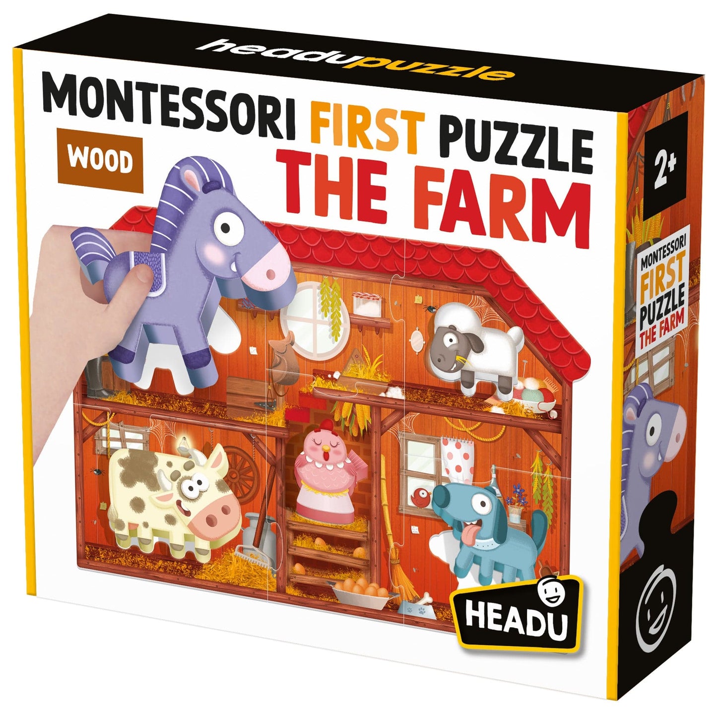 Toys Montessori First Puzzle the Farm