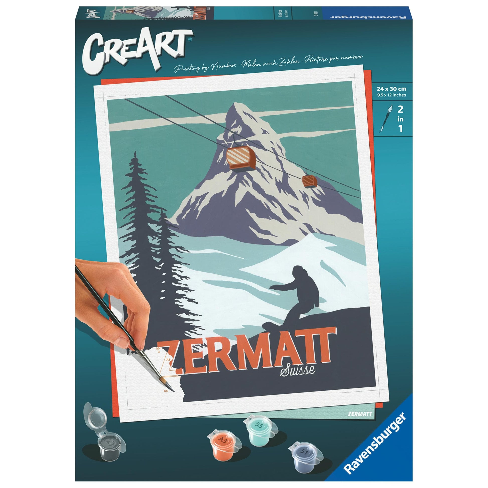 Toys CreArt Series Trend C -Switzerland, Zermatt