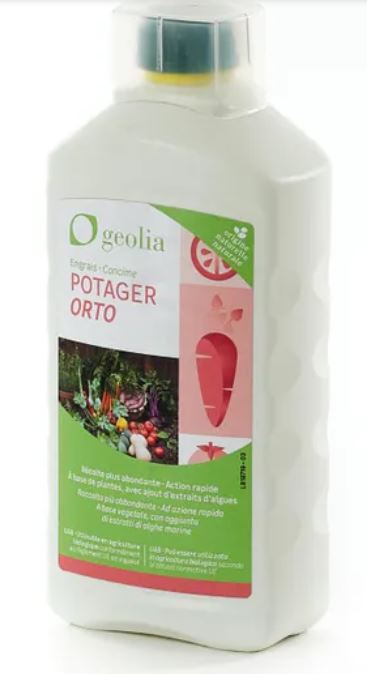 LIQUID FERTILISER GEOLIA BIO VEGETABLE GARDEN 1 L