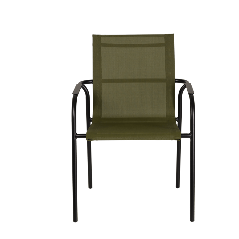 ALVES Khaki chair, H 87 x W 63 x D 60 cm