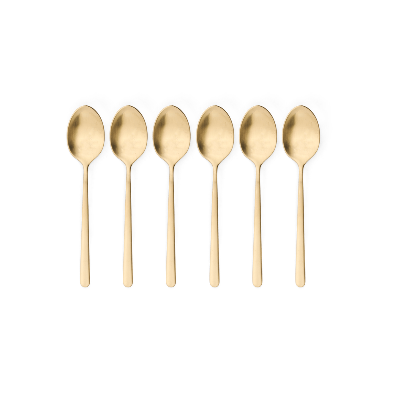 Casa OLIVIA S/6 ESPRESSO SPOON GOLD