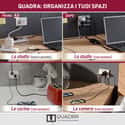 MULTI SOCKET SQUARE 4 SOCKETS P40 WHITE