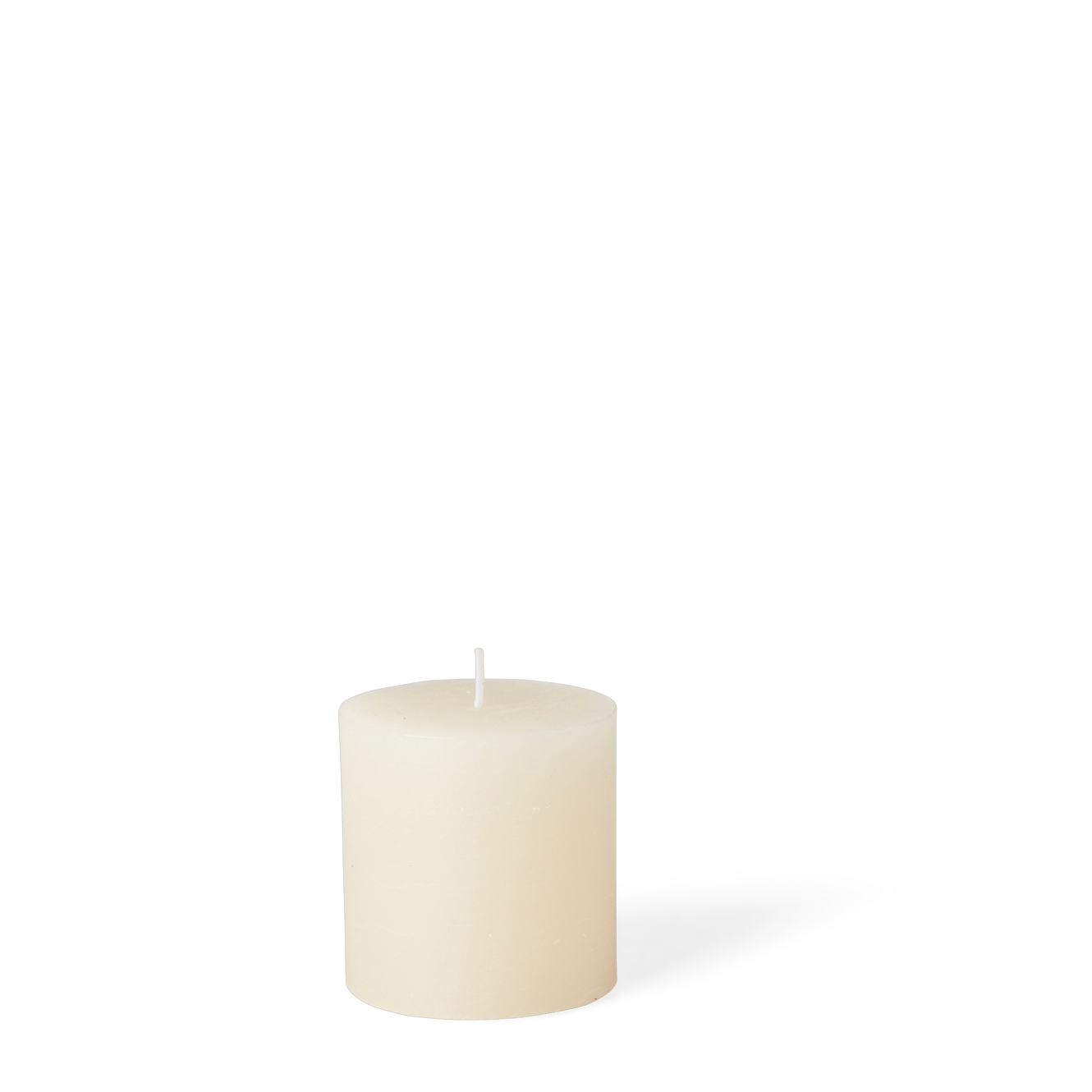 Casa RUSTIC CANDLE BEIGE 7X7 CM