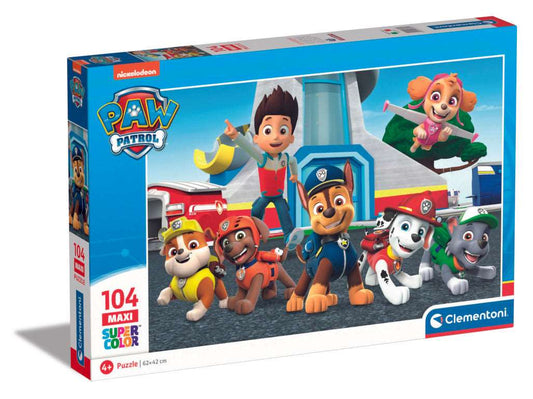 104 Piece Maxi Puzzle Paw Patrol - best price from Maltashopper.com CLM23753