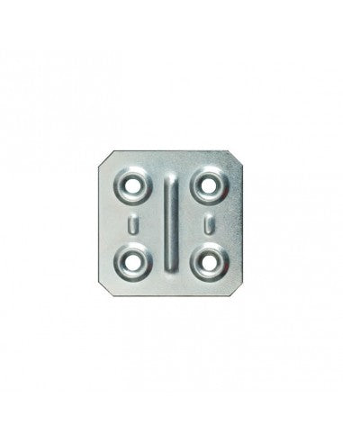 4 PLATES 37X37 F. ZINC WITH BLISTER