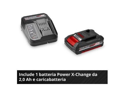 Trapano avvitatore a percussione a batteria te-cd 18/40 li-i +64 (1x2,0ah)