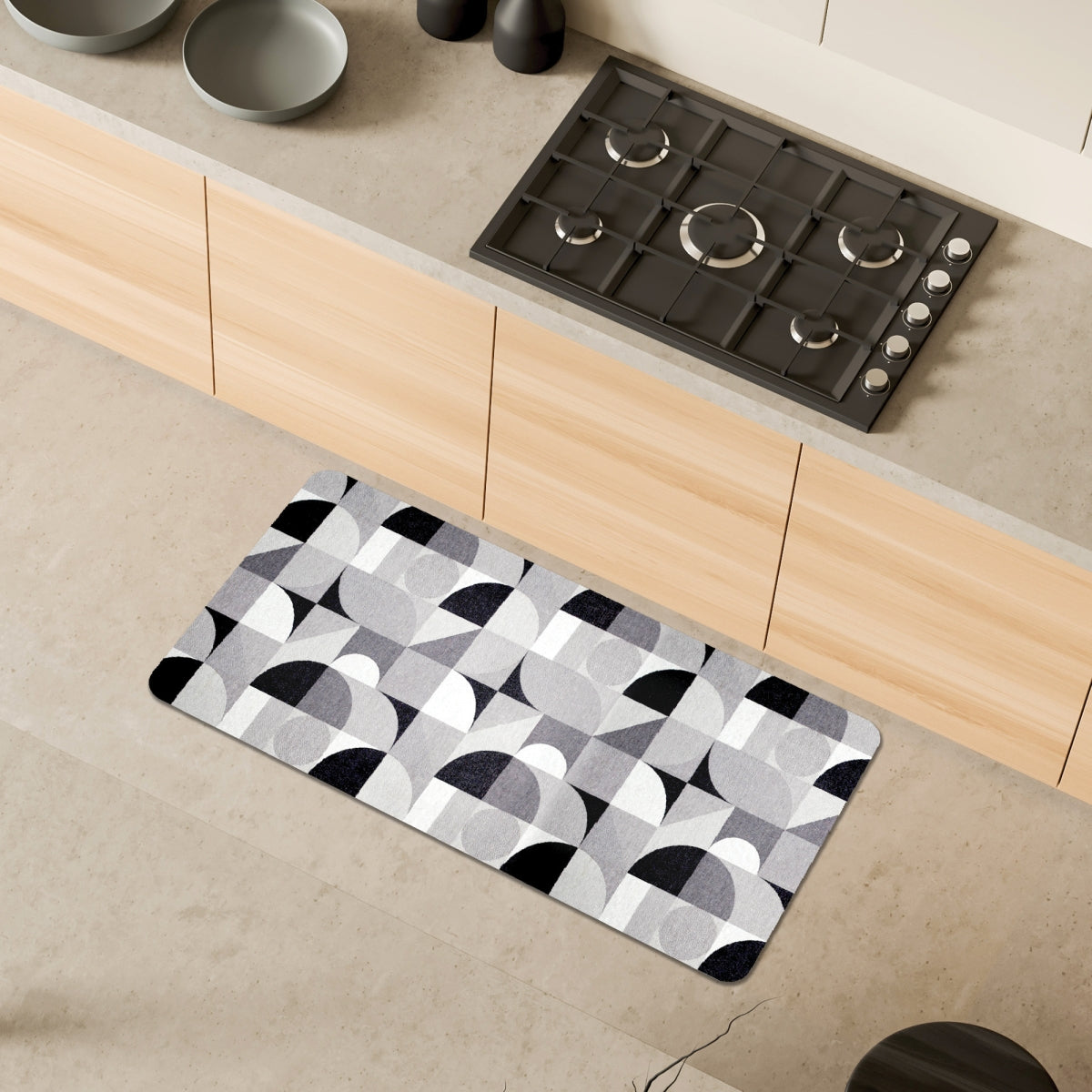 Songe grey mat, 50x75 cm