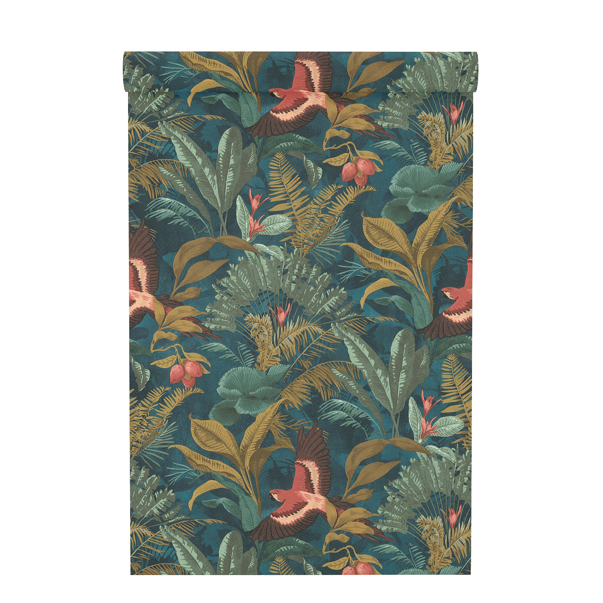 EDEN BLUE WALLPAPER 53CMX10.5M