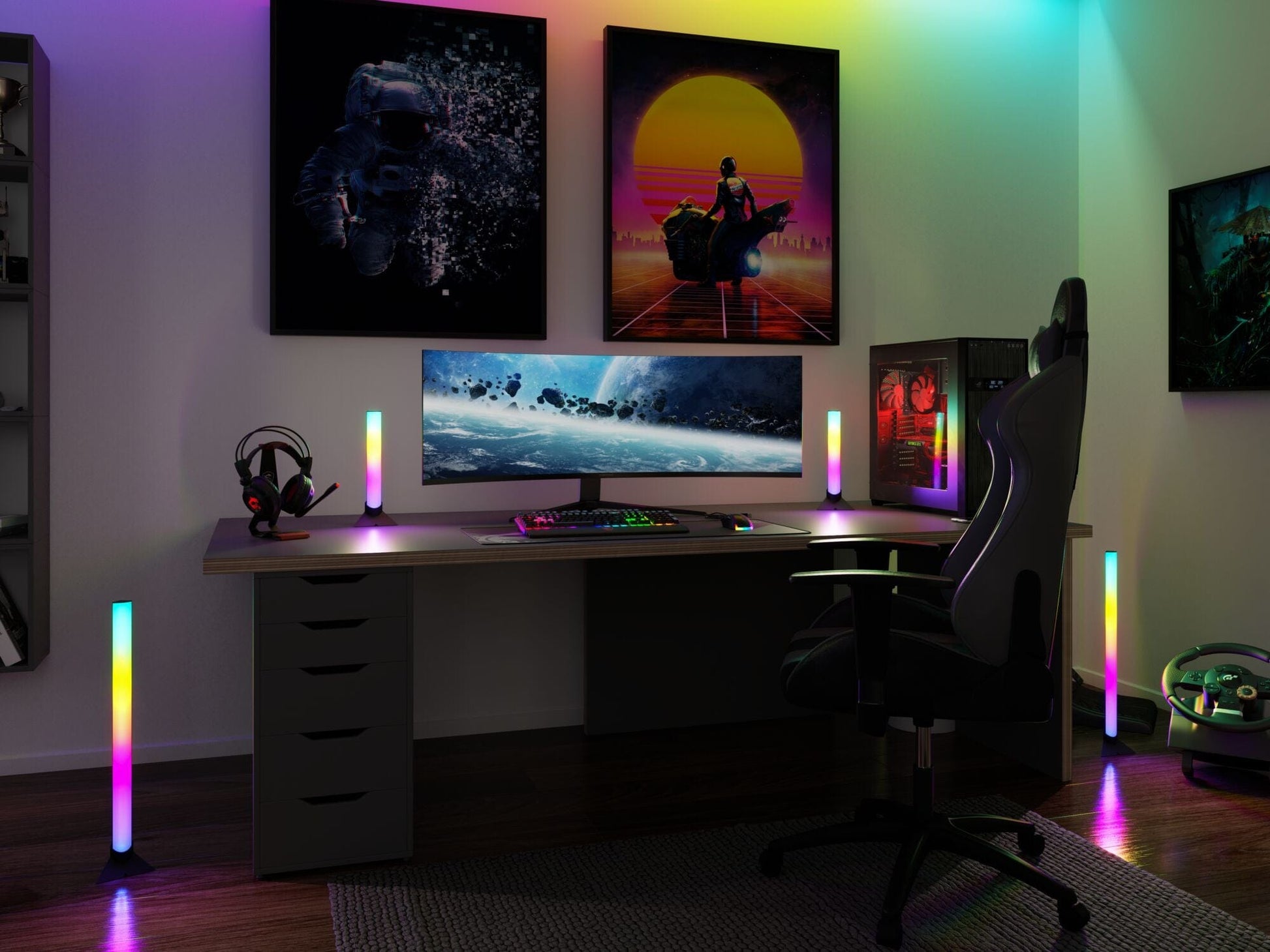 Bricocenter BARRE LUMINOSE 30CM RGB CON USB