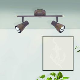 METAL COPPER LAVA SPOTLIGHTS 2XE14=40W