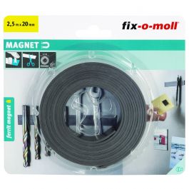 ADHESIVE MAGNETIC TAPE 20MM L 2.5M