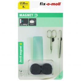 8 FERRITE DISC MAGNETS 20MM H4MM